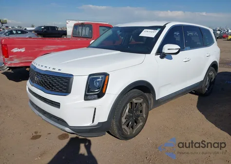 2020 Kia Telluride Lx z USA, uszkodzony, nr VIN 5XYP24HC5LG069263
